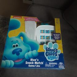 Blue's Clues & You Blue's Snack Match Game Age 3+ Years