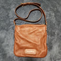 Marc Jacobs Brown Leather Crossbody Bag