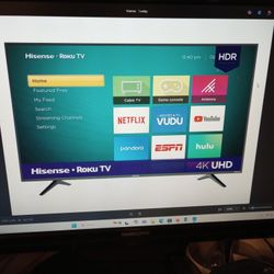 Hisense Smart TV 4k Uhd 50 Inch  Roku Mi