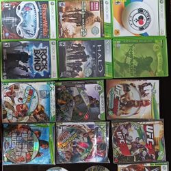 XBOX 360 Games and One Kinect Sensor