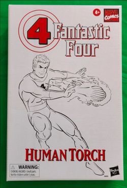 Marvel Legends Fantastic Four Human Torch Hasbro Pulse Exclusive