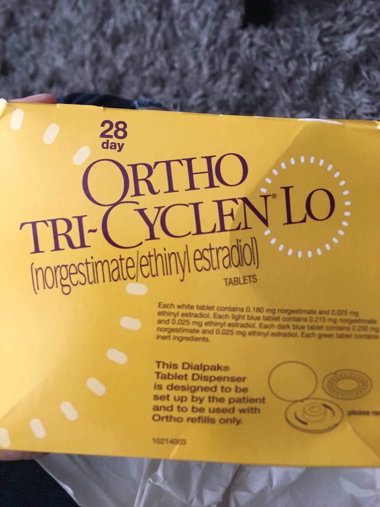 Birth control ortho tri- cyclen lo