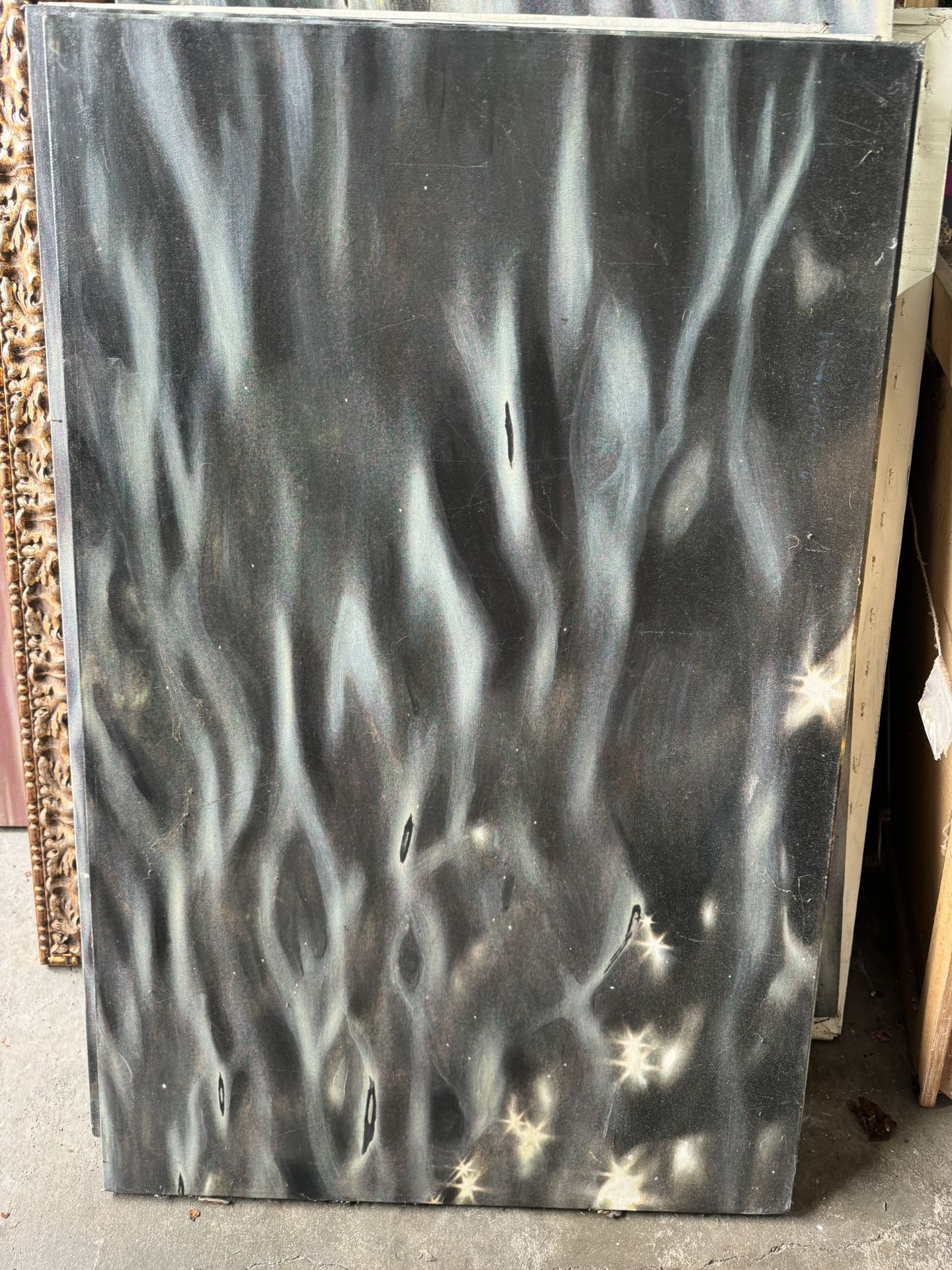 Dark Water, Nine Oil On Canvas