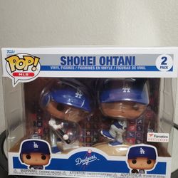 BRAND NEW SHOHEI OHTANI 2 PACK FUNKO SET 