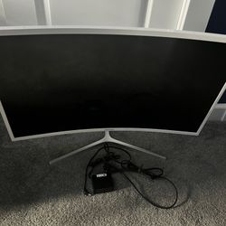 Samsung White Curved 29’ Monitor