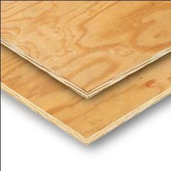 (6). 3/8 full sheet plywood