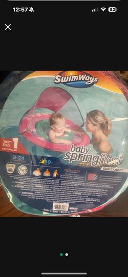 Brand New Baby Spring Float Pink or Blue Available
