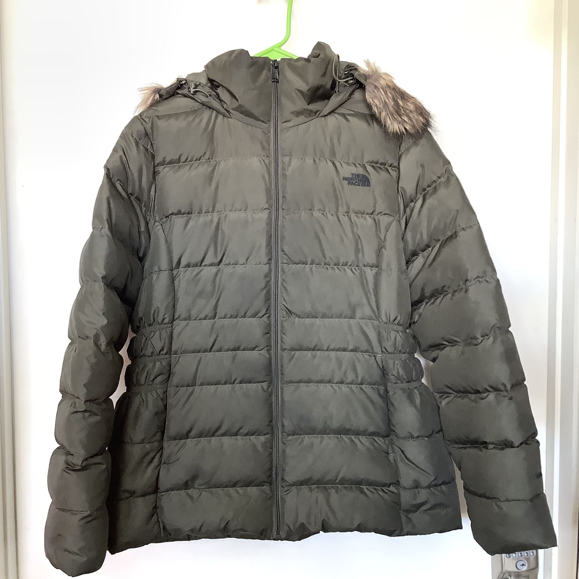 The North Face Gotham Women’s Faux Fur Lined Hooded Puffer Size XL Jacket