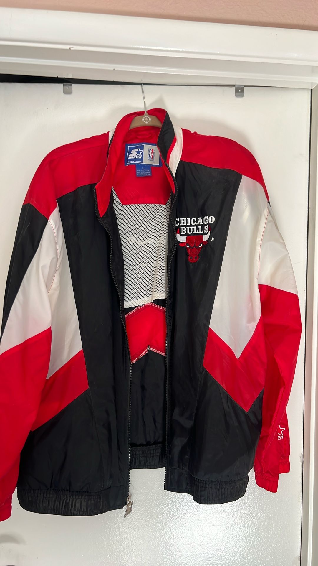 Vintage Chicago Bull Starter Jacket Lg