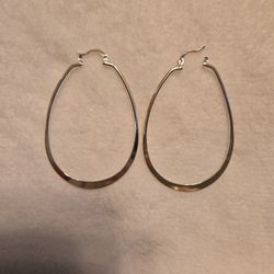 Wire Hoop Earrings 