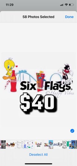 Six Flags Magic Mountain GA Daily Tickets 🎟️