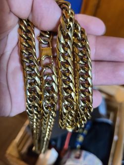 STAINLESS STEEL CHAIN CADENA ACERO INOXIDABLE