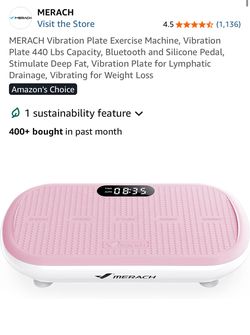 MERACH Vibration Plate Exercise Machine,