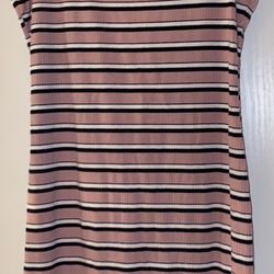 Women’s Pink Striped Dress