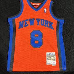 Latrell Sprewell New York Knicks 1998-99 Mitchell & Ness Kids Hardwood Classic Jersey