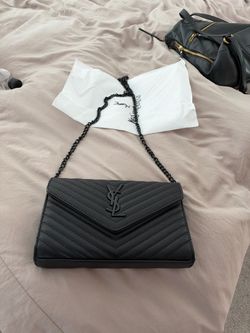 YSL black purse
