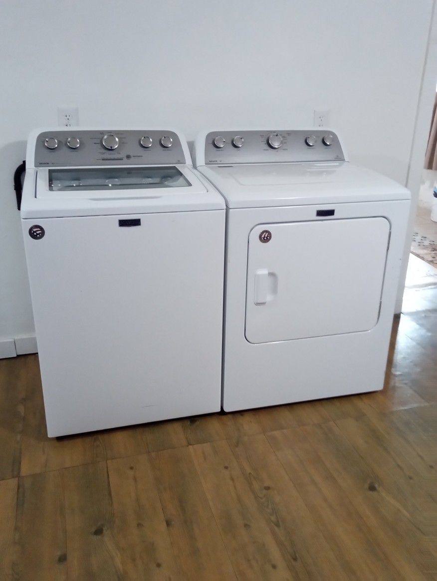 Maytag Mct Commercial Technology Washer And Electric Dryer Set Both Delivery And Installation Is Free 