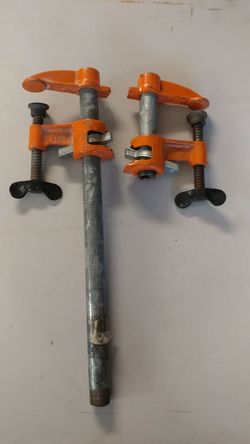 Pony pipe clamps