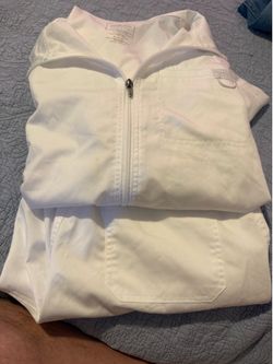 Cherokee white Scrubs M