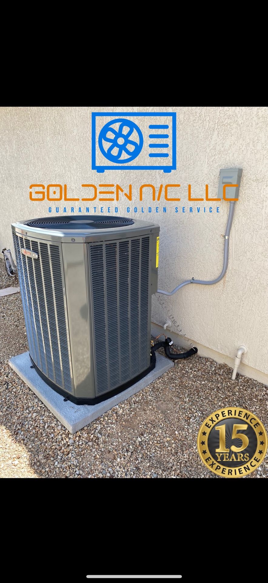 Trane 3 Ton AC Unit Gas Heat / Electric 