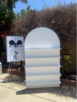 Treat wall + candy cart