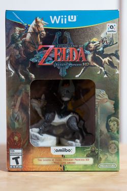 Legend of Zelda Twilight Princess HD Wii U Bundle