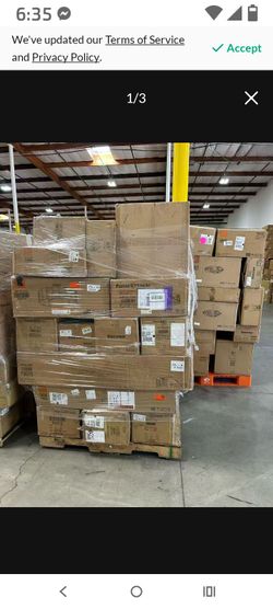 Home Depot return pallets
