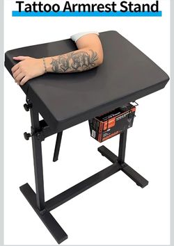 Tattoo Armrest Stand with PU Leather Soft Sponge