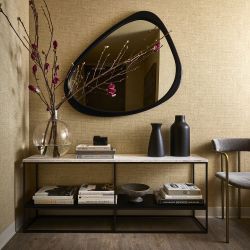 West Elm Mid-Century Asymmetrical Wall Mirror - Perfect Condition