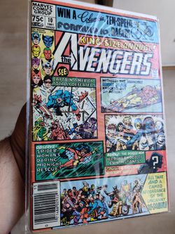 The Avengers Annual # 10 Marvel First Rogue