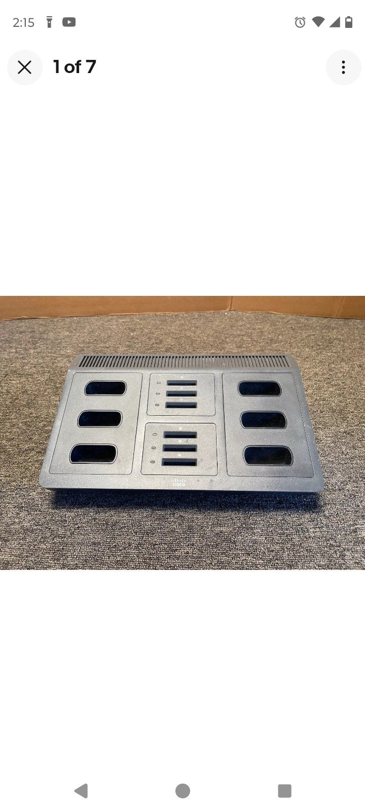 Cisco Battery ChargerCP-MCHGR-8821