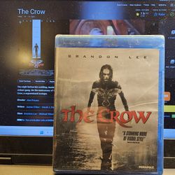 The Crow (Bluray) Factory Sealed