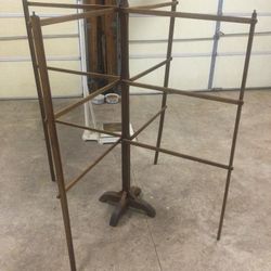 Rare Primitive Wood Clothes Dryer