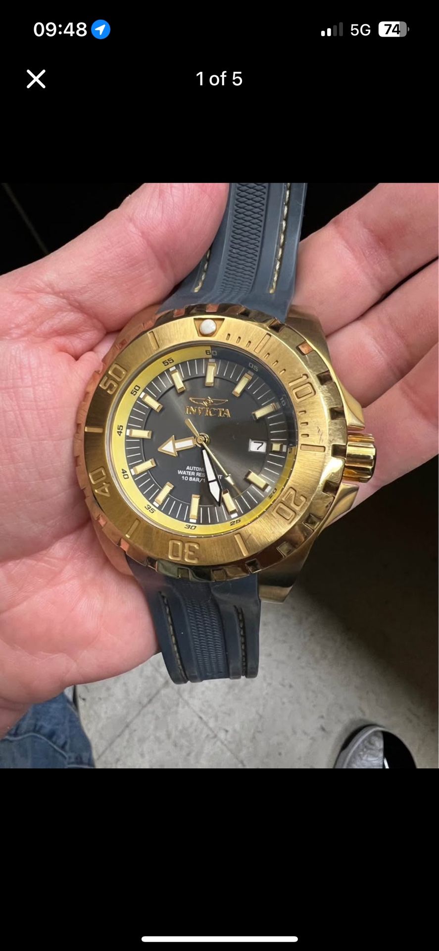 52mm Invicta Pro Diver Limited Edition