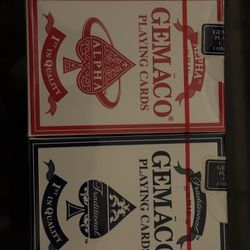 2 Sealed Gameco Playing Card Decks