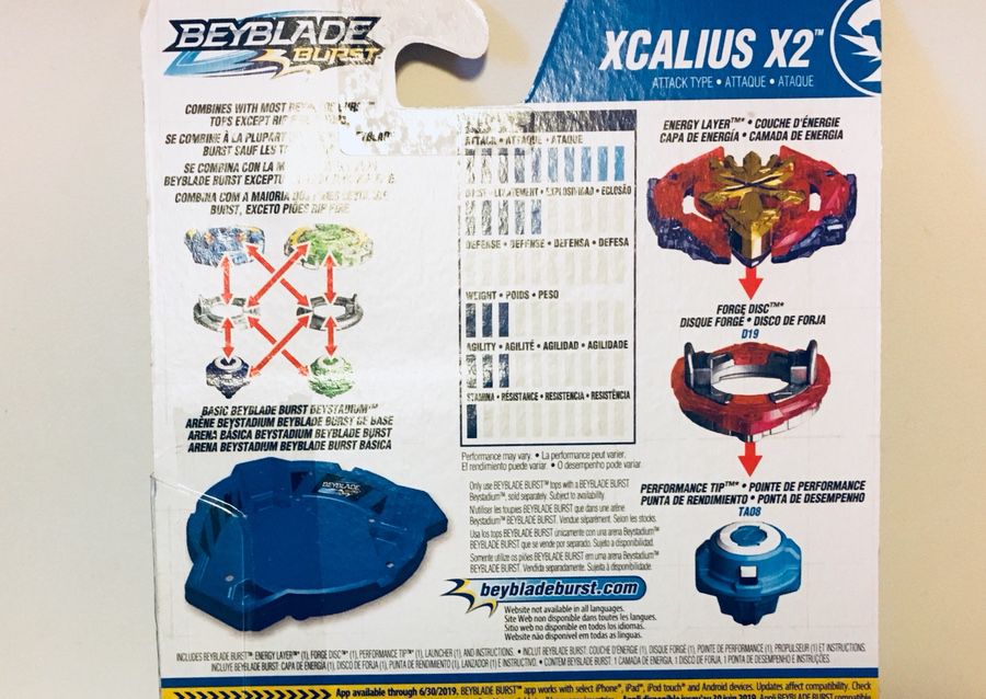  BEYBLADE Burst Starter Pack Xcalius X2 : Toys & Games