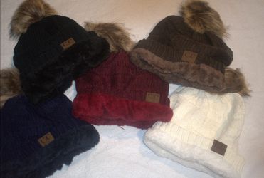 200 Brand New C.C. Winter Hats (1 Box) | 5 Boxes Available