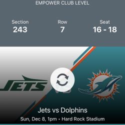 Jets Vs Dolphins