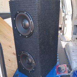 Sub woofers and box
