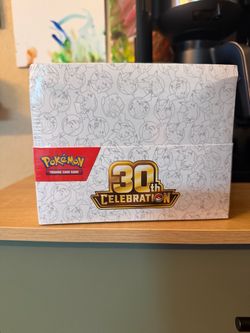 Pokemon TCG 30th anniversary mini tin display