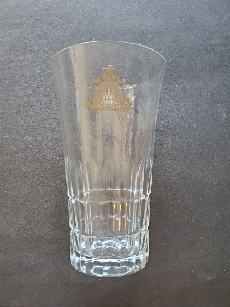 Vintage glass Hotel Ritz Rare Collectable 3 piece available Price for one