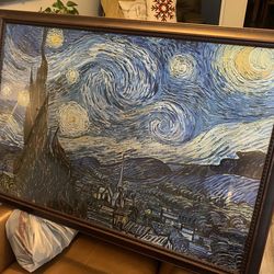 Starry Night Vincent Van Gogh Painting