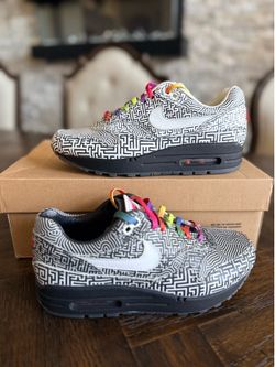 Nike Air Max 1 On Air Tokyo Maze CI1505-001 Men Size 5 or 6.5 in women used 1x