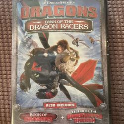 Dreamworks Dragons Dawn Of The Dragon Racers DVD (How To Train Your Dragon shorts)