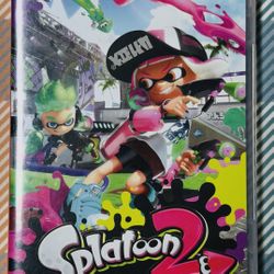 Splatoon 2 - Nintendo Switch Game/Case Tested Fast Shipping Works