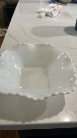 Vintage milk glass