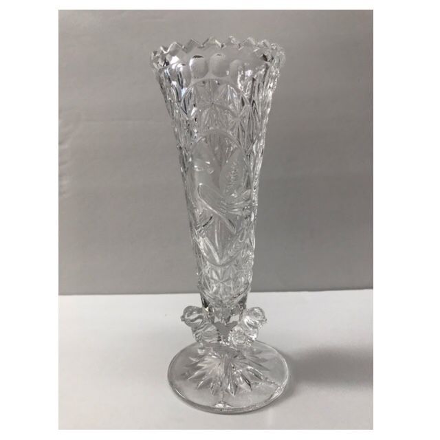 Hofbauer crystal “The Byrdes collection” vase