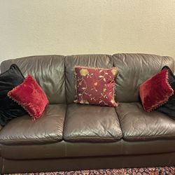 Leather Sofa