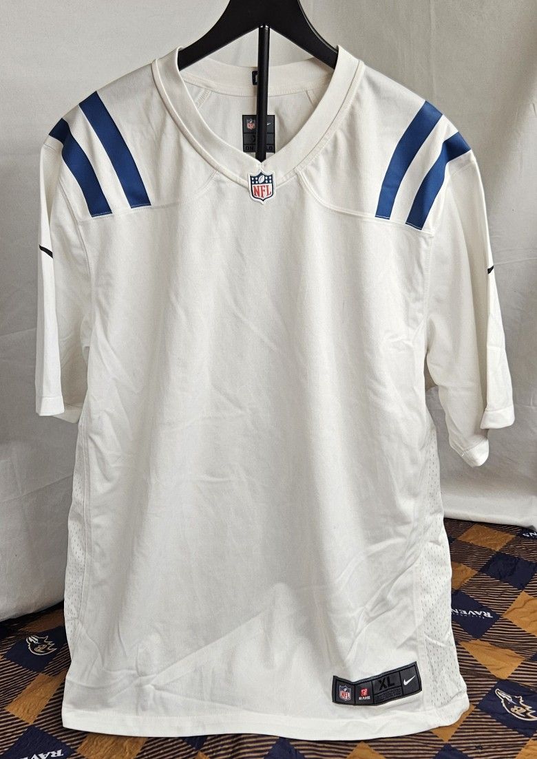 Men's Blank Nike On Field Indianapolis Colts Jersey Size XL
