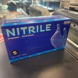 Nitrile Small Blue Gloves 